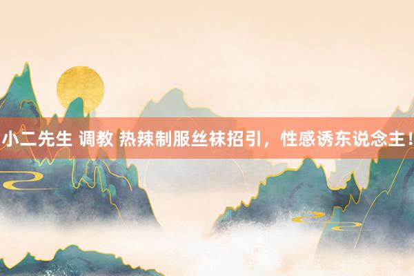 小二先生 调教 热辣制服丝袜招引，性感诱东说念主！